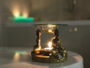 Gold and Brown Thai Buddha Wax Melt Warmer With Glass Mosaic Detail - Scented Soy Wax Melts | Wax Melt Warmers - MadisonMelts