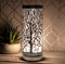 White And Silver Touch Sensitive Wax Warmer - 26cm