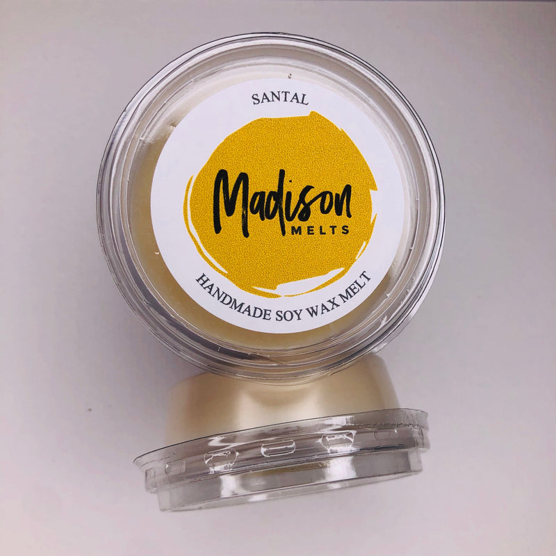Santal Soy Wax Melt Pot - Scented Soy Wax Melts | Wax Melt Warmers - MadisonMelts
