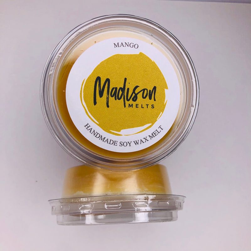Mango Soy Wax Melt Pot - Scented Soy Wax Melts | Wax Melt Warmers - MadisonMelts