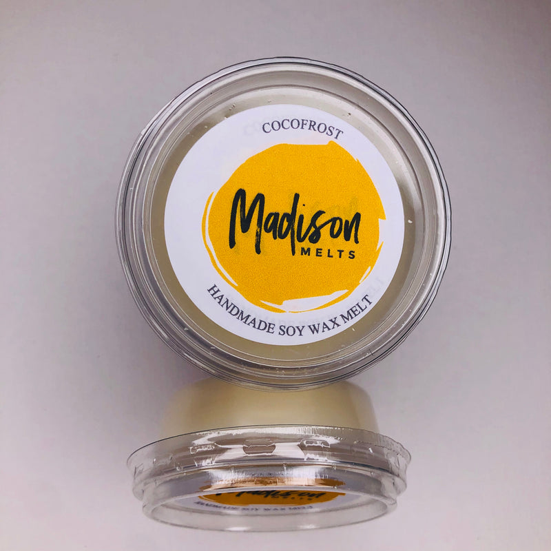 Cocofrost Soy Wax Melt Pot - Scented Soy Wax Melts | Wax Melt Warmers - MadisonMelts