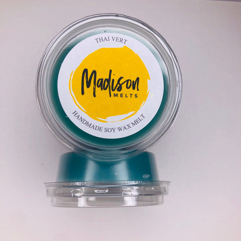 Thai Vert Soy Wax Melt Pot - Scented Soy Wax Melts | Wax Melt Warmers - MadisonMelts
