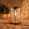 Silver Wax Warmer Lamp