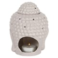 Grey Buddha Head Wax Warmer