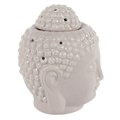 Grey Buddha Head Wax Warmer