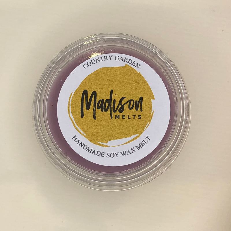 Country Garden Soy Wax Melt Pot