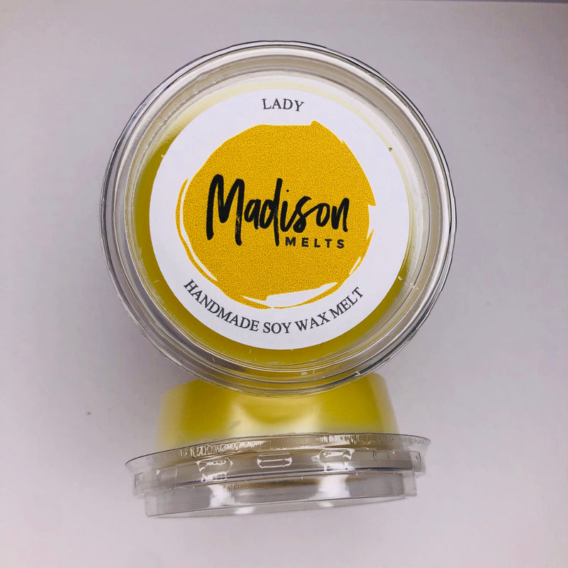 Lady Soy Wax Melt Pot - Scented Soy Wax Melts | Wax Melt Warmers - MadisonMelts